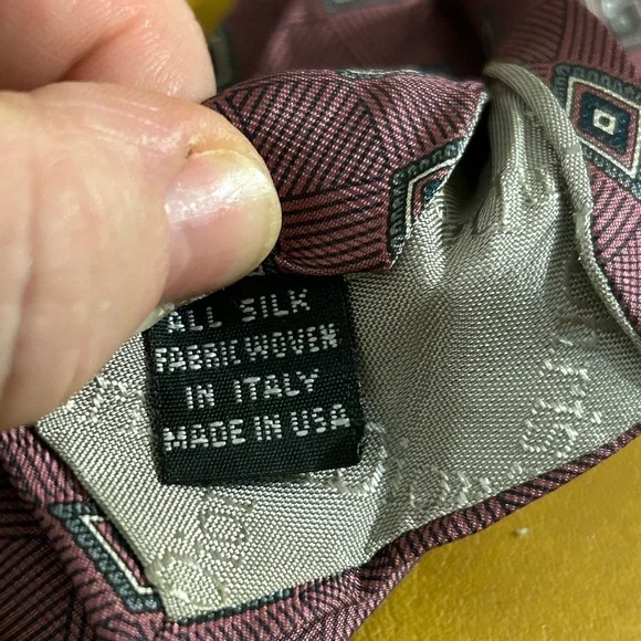 Men’s Vintage Christian Dior Silk Neck Tie - Picture 3 of 3